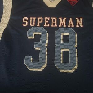 DC Superman Navy Mesh Jersey